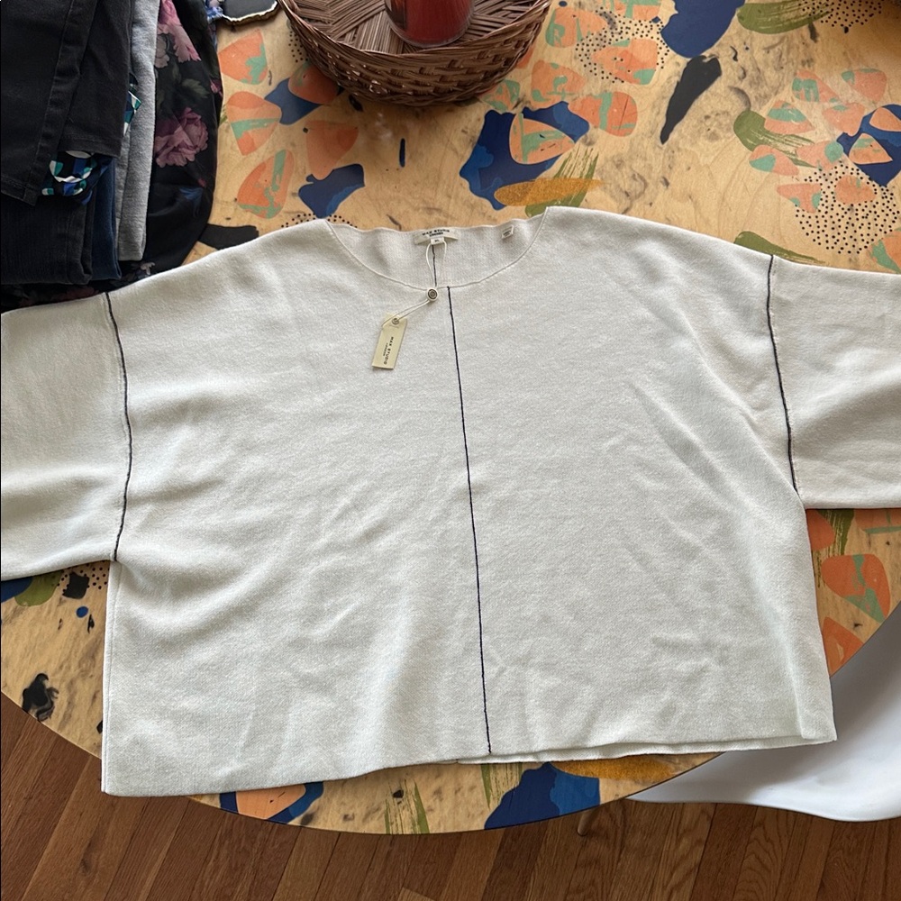 NWT Max Studio Short Sleeve Sweater Top